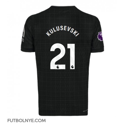 Camiseta Tottenham Hotspur Dejan Kulusevski #21 Visitante Equipación 2025-26 manga corta